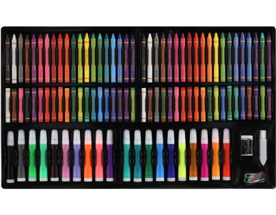 Teddies Sada na malování - Art box kreativní sada 180ks v dřevěném kufříku 47x30x4,5cm