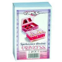 YUPEE 00100023 - Dřevěná šperkovnice Princess 2