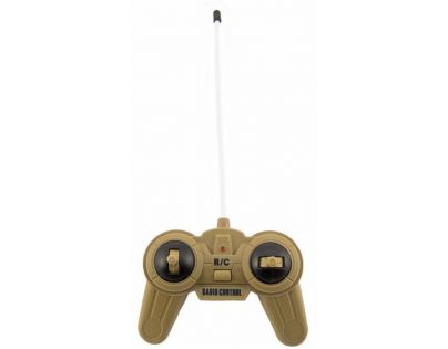 Teddies Tank RC 2 ks 25 cm tanková bitva na baterie se zvukem se světlem - Poškozený obal