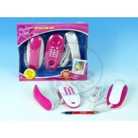 DYNAMIC LIFE 300016 - Telefony z pokoje do pokoje (růžové) 2