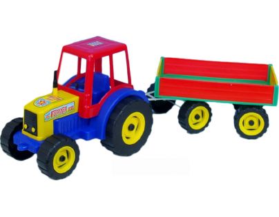 Traktor Farmer XXL s vlekem
