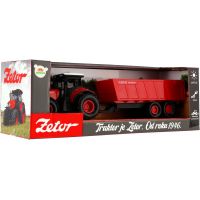 Traktor Zetor s valníkem 36 cm na setrvačník červený 3