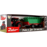 Traktor Zetor červený s vlekem 36 cm na setrvačník 4