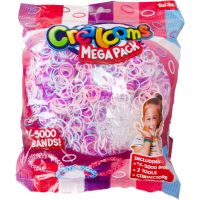 Teddies Udělej si svůj náramek - gumičky 5000ks + náčiní 4 barvy v sáčku 17x22cm 6