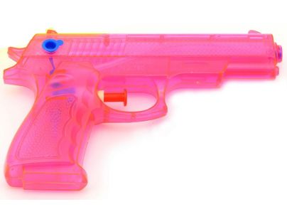 Teddies Vodní pistole 17cm - Růžová