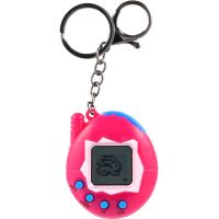 Teddies Zvířátko elektronické přívěsek plast 5x6cm na bat. 4 barvy se zvukem na kartě 12ks v boxu 3