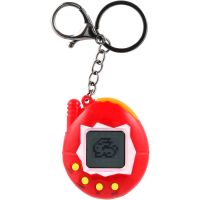 Teddies Zvířátko elektronické přívěsek plast 5x6cm na bat. 4 barvy se zvukem na kartě 12ks v boxu 4