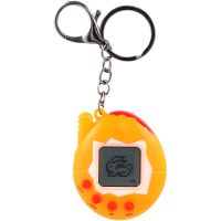 Teddies Zvířátko elektronické přívěsek plast 5x6cm na bat. 4 barvy se zvukem na kartě 12ks v boxu 5