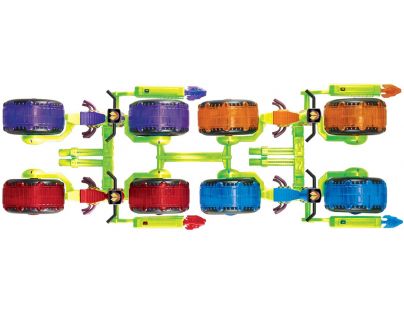 Teenage Mutant Ninja Turtles motorka s figurkou Michelangelo - Poškozený obal