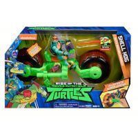 Teenage Mutant Ninja Turtles motorka s figurkou Michelangelo - Poškozený obal 5