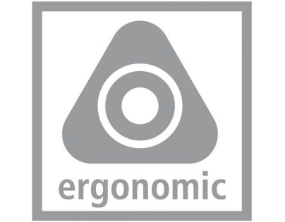 Tenka ergonomická grafitová tužka pro leváky STABILO EASYgraph S modrá 2 ks HB