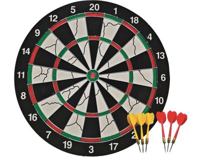 Terč 2v1 na šipky 43 cm