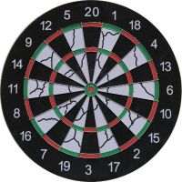Terč 2v1 na šipky 43 cm 3