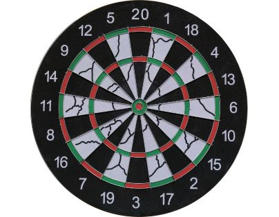 Terč 2v1 na šipky 43 cm