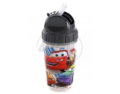 The First Years 9244 - Disney Cars 270ml termo hrnek s brčkem