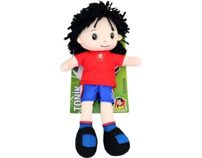 Made Textilní panenka Toník fotbalista 40 cm český hlas - Poškozený obal