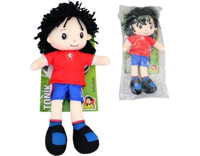 Made Textilní panenka Toník fotbalista 40 cm český hlas - Poškozený obal