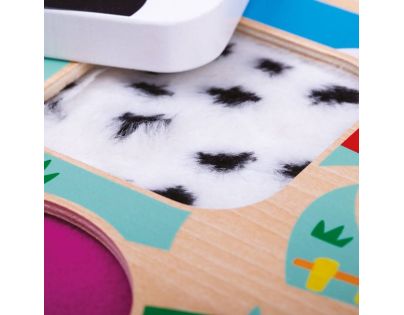 Tidlo Senzorické puzzle farma