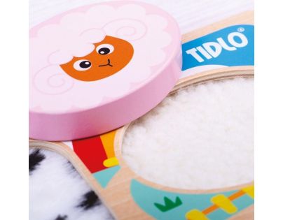 Tidlo Senzorické puzzle farma