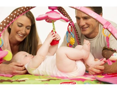 Tiny Love Hrací deka s hrazdou Gymini® Tiny Princess ™ Move&Play