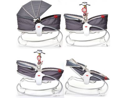 Tiny Love Lehátko 3v1 Cozy Rocker Napper šedé