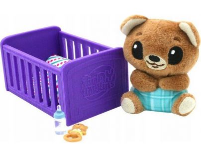 TM Toys Tiny Tukkins Baby Crib plyšový mazlíček s postýlkou