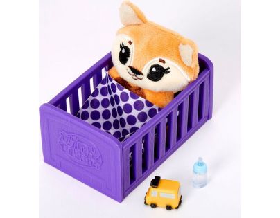 TM Toys Tiny Tukkins Baby Crib plyšový mazlíček s postýlkou