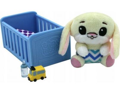 TM Toys Tiny Tukkins Baby Crib plyšový mazlíček s postýlkou