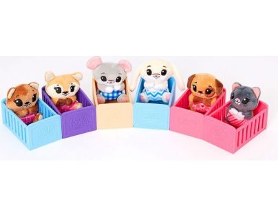 TM Toys Tiny Tukkins Baby Crib plyšový mazlíček s postýlkou