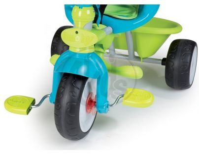 Tříkolka Baby Driver Confort zelenomodrá Smoby 434105 - Poškozený obal