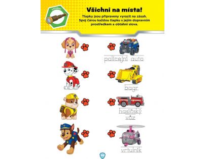 Egmont Tlapková patrola Knížka plná zábavy