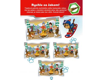 Egmont Tlapková patrola Knížka plná zábavy