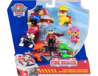 Tlapková patrola fire rescue mutibalení figurek