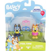 TM Toys Bluey figurky Bluey a Bingo Čas na bazén 2 ks 3