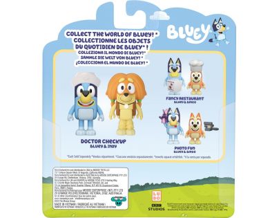 TM Toys Bluey figurky Lékařská prohlídka 2 ks