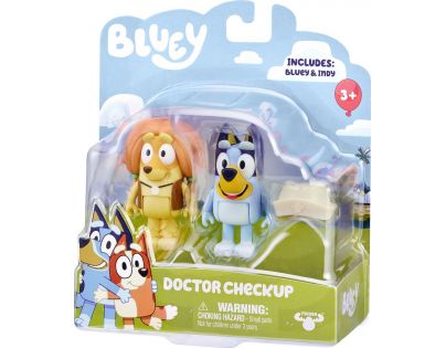 TM Toys Bluey figurky Lékařská prohlídka 2 ks