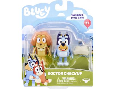 TM Toys Bluey figurky Lékařská prohlídka 2 ks