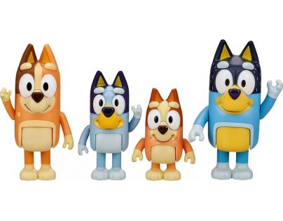 TM Toys Bluey 4 figurky rodina