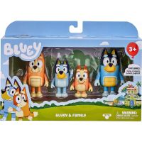 TM Toys Bluey 4 figurky rodina 2