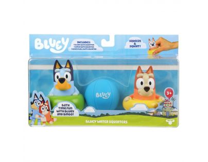 TM Toys Bluey Stříkací hračky do vody 3 ks