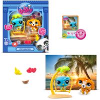 TM Toys Littlest Pet Shop balení 2 figurek Petfluenceři 44, 45