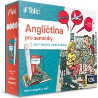 Albi Tolki tužka a kniha Anglický jazyk pro samouky
