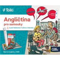 Albi Tolki tužka a kniha Anglický jazyk pro samouky CZ 2