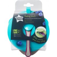 Tomme Tippee Explora Misky pro snadné nabírání 2ks Fialovo-tyrkysová 3