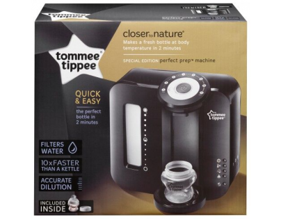 Tomme Tippee Přístroj na přípravu kojeneckého mléka Perfect Prep Black