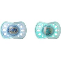 Tomme Tippee Šidítko s měkkým okrajem latex 2ks 6-18 m Basic modré Tomme Tippee Šidítko s měkkým okrajem latex 2ks 6-18 m Basic modré