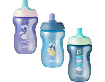 Tomme Tippee Sportovní láhev Explora 12m+ 300 ml fialová jednorožec