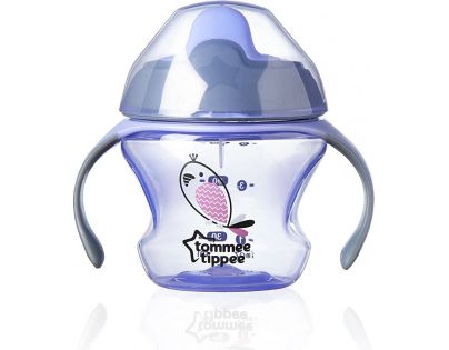 Tommee Tippee Explora Netekoucí hrnek First Cup 150ml 4m+ fialová