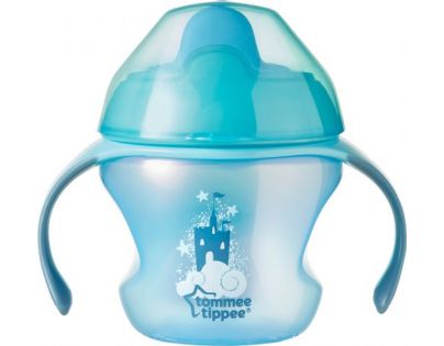 Tommee Tippee Explora Netekoucí hrnek First Cup 150ml 4m+ tyrkysová