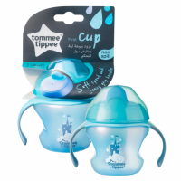 Tommee Tippee Explora Netekoucí hrnek First Cup 150ml 4m+ tyrkysová 2